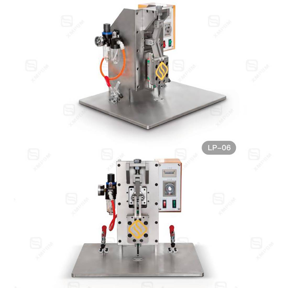 皮革上孔機